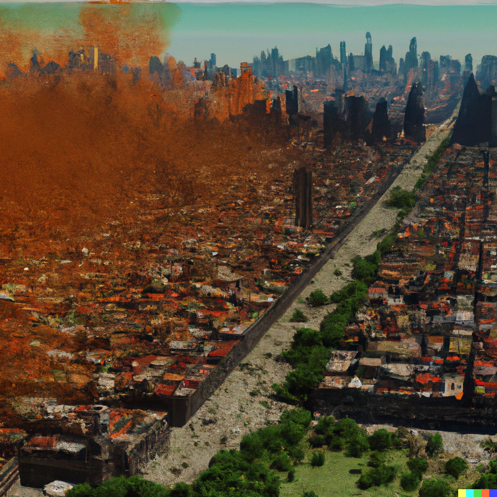 Mexico city affected by global warming